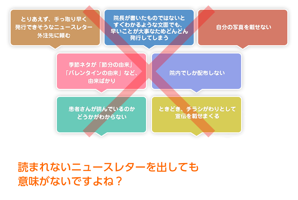 読まれないニュースレターを出しても意味がないですよね？